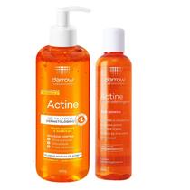 Kit Anti-Acne Darrow Gel de Limpeza Vitamina C 400g e Loção Adstringente 190ml Acneica Eficácia Contra Cravos e Espinhas