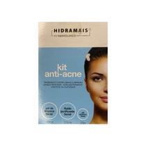Kit Anti-Acne Hidramais Dermatologia Gel De Limpeza + Fluido Purificante Facial + Gel Secativo