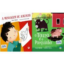 Kit Anti-bullying - O Touro E O Porquinho: Diga Não Ao Bullying E A Mensagem De Augusto: Diga Não Ao Bullying