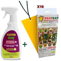 Kit Anti Fungus Gnats Vector Dimy + Placa Adesiva Md Pestrap