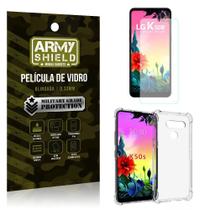 Kit Anti Impacto LG K50s Capinha Anti Impacto + Película de Vidro - Armyshield
