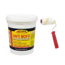 Kit Anti Mofo Allchem 900ml + Rolo Sem Respingo 9cm Kit Anti Mofo Allchem 900ml + Rolo Sem Respingo 9cm