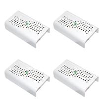 Kit Anti Mofo Eletrônicos Repel Mofo 4 unidades Anti-Ácaro e Fungos Desumidificador 110V - BRANCO