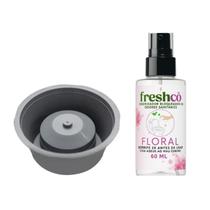Kit Anti Odor 1 Ralo Adaptador + 60ml Freshco Odorizador Sanitario