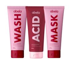 Kit Anti Porosidade Abela Wash, Acid e Mask Tratamento Capilar Kit Anti Porosidade Abela Wash, Acid e Mask Tratamento Capilar