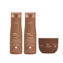 Kit Anti Quebra Shampoo Condicionador Máscara Arvensis