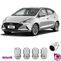 Kit Anti-Roubo Trava Antifurto Roda Hyundai Hb20 2012 a 2023