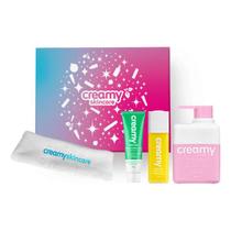 Kit Antiacne Completo Creamy - Pele Oleosa ou Mista + Necessaire: Limpeza, Repair e Calming Cream
