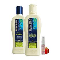 Kit Anticaspa 1 Shampoo 250ml 1 Condicionador 250ml + Presente Lourre 15ml