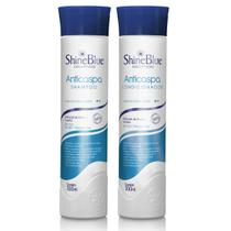 Kit Anticaspa Shine Blue Shampoo e Condicionador