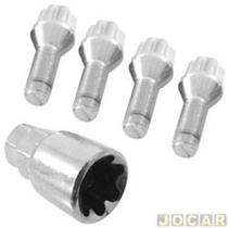 Kit Antifurto Para Rodas Emblemax 2702 Linha Fiat M12 X 1,25