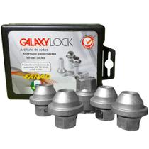 Kit Antifurto Roda Cromado Fiat Brava Bravo Linea Idea Stilo