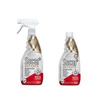 Kit Antimofo Secar Defence Gatilho + Refil 500ml Desumidificador Sem Cheiro Para Armários Gavetas Closets Kit Antimofo Secar Defence Gatilho + Refil 500ml Desumidificador Sem Cheiro Para Armários Gavetas Closets