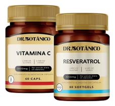 Kit Antioxidante Premium Vitamina C + Resveratrol Dr. Botânico