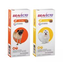 Kit Antipulgas Bravecto De 4,5 A 10kg E 2 A 4,5Kg Original