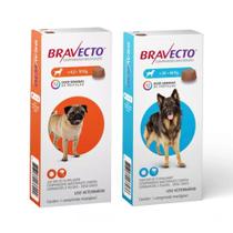 Kit Antipulgas Bravecto De 4,5 A 10kg E 20 A 40 Kg Original