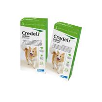 Kit Antipulgas e Carrapatos Elanco Credeli 450 mg para Cães de 11 até 22 Kg - 2 Unidades