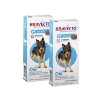 Kit Antipulgas e Carrapatos MSD Bravecto para Cães de 20 a 40 kg - 1000 mg - KIT