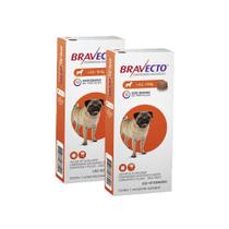 Kit Antipulgas e Carrapatos MSD Bravecto para Cães de 4,5 a 10 Kg - 250 mg - KIT