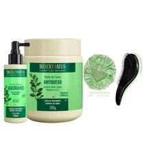 Kit Antiqueda Bio Extratus Máscara 500g+Tônico +Escova/Touca