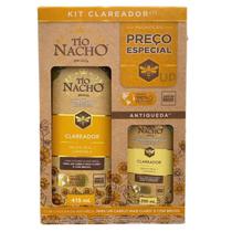 Kit Antiqueda Clareador Sh 415mL e Cond 200mL - Tio Nacho Kit Antiqueda Clareador Sh 415mL e Cond 200mL - Tio Nacho