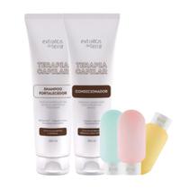 Kit Antiqueda Crescimento Terapia Capilar Extratos Da Terra Kit Antiqueda Crescimento Terapia Capilar Extratos Da Terra