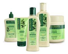 Kit Antiqueda De Cabelo Jaborandi 5 Produtos Bio Extratus