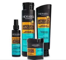 KIT Antiqueda Engrossador Hidrabell ,sh+cond+masc+spray