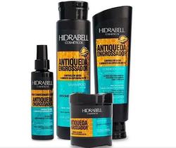 KIT Antiqueda Engrossador Hidrabell ,sh+cond+masc+tonico