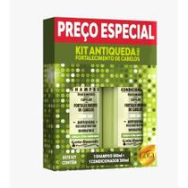 Kit Antiqueda Shampoo E Condicionador Gota Dourada 300 Ml Kit Antiqueda Shampoo E Condicionador Gota Dourada 300 Ml