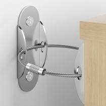 Kit Antivuelco para Muebles RORMGO 10 Unidades de Metal