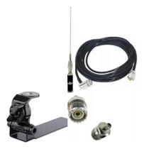 Kit Antna Móvel 5db Vhf Ars 5/8 S Caminhonte Adptdor Baofeng