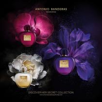 Kit antonio banderas her secret desire eau de toilette 80ml + deodorant spray 150ml