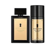 Kit antonio banderas the golden secret edt 100ml + deo spray 150ml