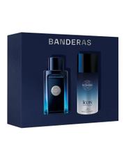 Kit antonio banderas the icon edt 100ml + deodorant spray icon 150ml