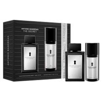 Kit antonio banderas the secret edt perfume masculino 100ml e desodorante 150ml