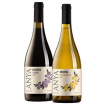 Kit Anya Reserva Clássicos Vinhos de Alta Qualidade Syrah Chardonnay Kit Anya Reserva Clássicos Vinhos de Alta Qualidade Syrah Chardonnay