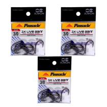 Kit Anzol de Pesca Maruri 3X Live Bait Aço Carbono N 3/0 30 Peças Kit Anzol de Pesca Maruri 3X Live Bait Aço Carbono N 3/0 30 Peças