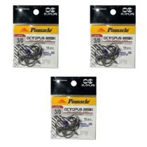 Kit Anzol de Pesca Maruri Pinnacle Octopus Beak Aço Carbono N 3/0 30 Peças Kit Anzol de Pesca Maruri Pinnacle Octopus Beak Aço Carbono N 3/0 30 Peças