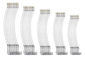 Kit Anzol Encastoado 4330 50 Peças 8/0 9/0 10/0 11/0 12/0 Kit Anzol Encastoado 4330 50 Peças 8/0 9/0 10/0 11/0 12/0