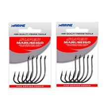 Kit Anzol Marine Sports Super Maruseigo Black Reforçardo Nº 20 2 Cartelas 50un Kit Anzol Marine Sports Super Maruseigo Black Reforçardo Nº 20 2 Cartelas 50un