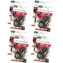 Kit Anzol Pesca Marine Sports 12146 Preto 1/0 2/0 3/0 4/0 300 Peças Kit Anzol Pesca Marine Sports 12146 Preto 1/0 2/0 3/0 4/0 300 Peças