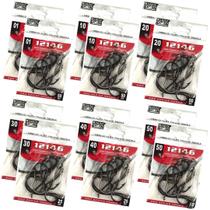 Kit Anzol Pesca Marine Sports 12146 Preto 1 1/0 2/0 3/0 4/0 5/0 420 Peças Kit Anzol Pesca Marine Sports 12146 Preto 1 1/0 2/0 3/0 4/0 5/0 420 Peças