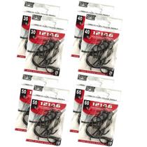 Kit Anzol Pesca Marine Sports 12146 Preto 3/0 4/0 5/0 6/0 140 Peças Kit Anzol Pesca Marine Sports 12146 Preto 3/0 4/0 5/0 6/0 140 Peças