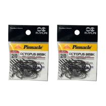 Kit Anzol Pesca Maruri Pinnacle Octopus Beak N 2/0 40 Pçs Kit Anzol Pesca Maruri Pinnacle Octopus Beak N 2/0 40 Pçs