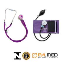 Kit Ap. Pressão Esfigmomanômetro + Estetoscópio Pamed