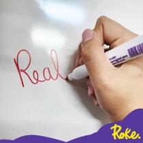 Kit Apagador + 2 Marcadores De Quadro Branco Roke