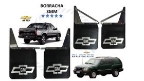 Kit Apara Barro Borracha/inox S10 Blazer Zafira C/logo Gm
