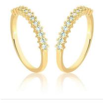 Kit Aparador Aliança Mini Flor Rainha Florenzzaouro 18k 750