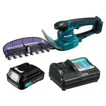 Kit Aparador de Cercas à Bateria 12V UH201DZ Makita e Bateria BL1016 Carregador Kit Aparador de Cercas à Bateria 12V UH201DZ Makita e Bateria BL1016 Carregador